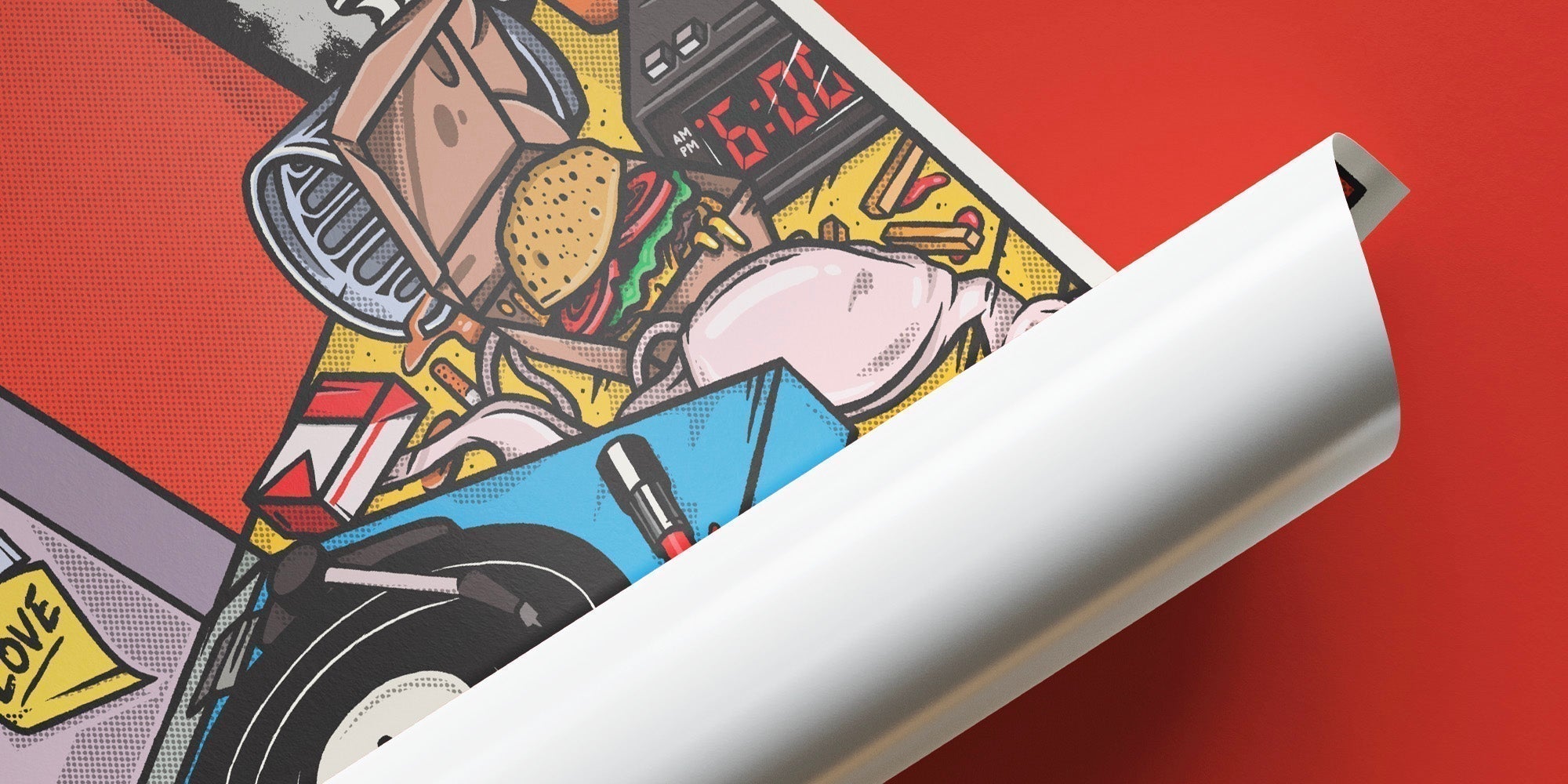 Égayez vos murs avec une affiche rétro illustrée signée Pastielle