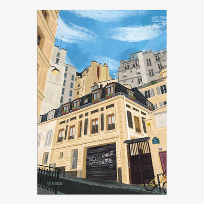 Tableau de Paris à Montmartre 